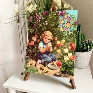 1962 The Happy Easter Story Book by Ideals Publishing Co.